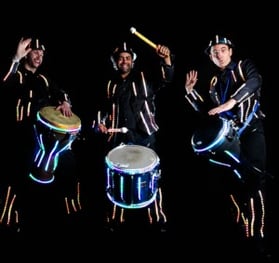 Glow Drummers